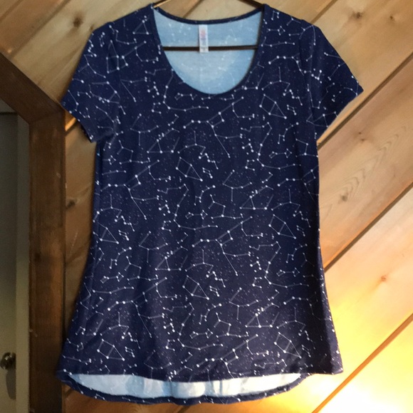LuLaRoe Tops - Lularoe rare constellation classic t size xs
